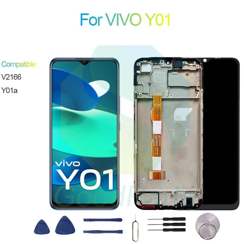 VIVO Y01 LCD ġ Ÿ ũ ÷ ü, 1600*720 V2166 Y01A